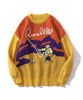 [HOOK] Retro style old clothes embroidery knit
