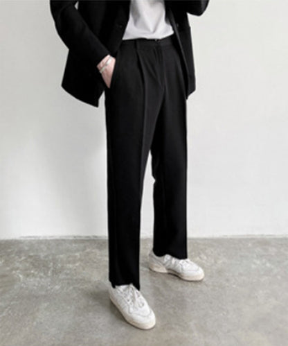 [aimoha Men's] Straight slacks