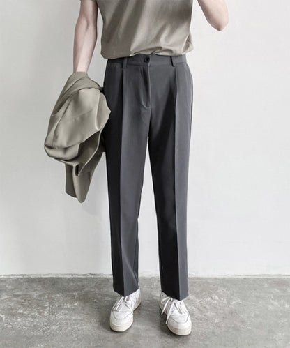 [aimoha Men's] Straight slacks