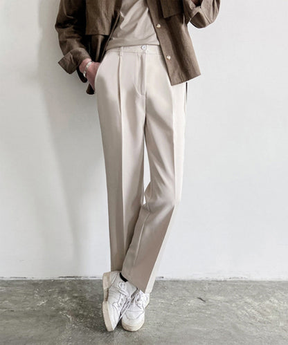 [aimoha Men's] Straight slacks