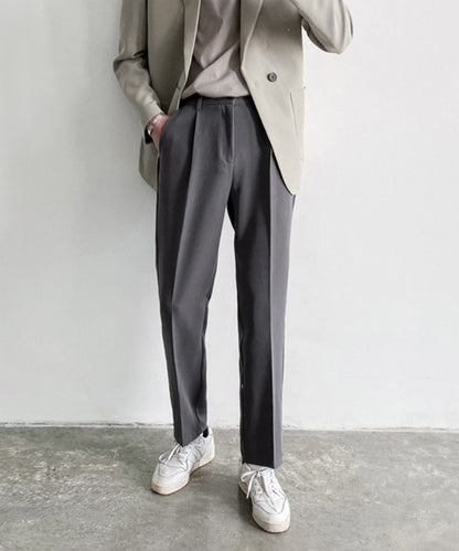 [aimoha Men's] Straight slacks