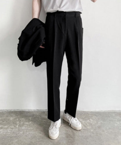 [aimoha Men's] Straight slacks