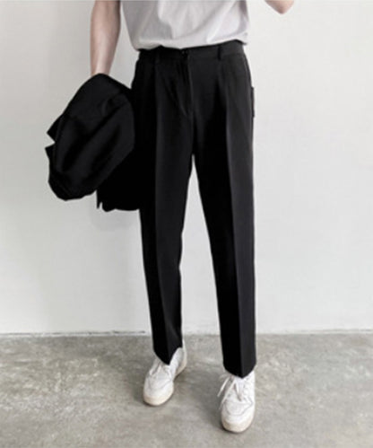 [aimoha Men's] Straight slacks