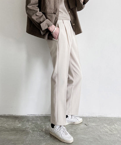 [aimoha Men's] Straight slacks