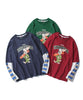 [HOOK] Layered style long sleeve t-shirt with front print
