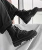 [aimoha Men's] Lace-up platform boots