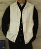 [HOOK-] American casual denim sleeveless jacket vest