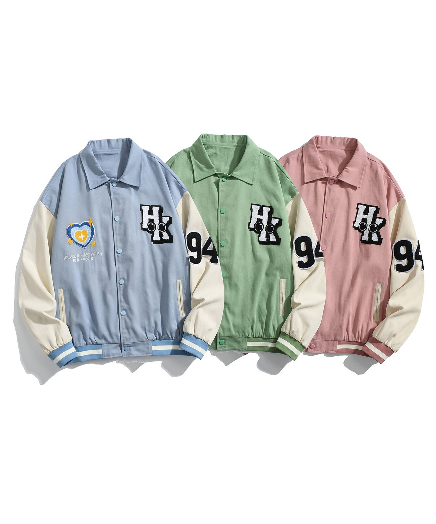 [HOOK -original-] "SOUL SAVER" Stadium Jacket