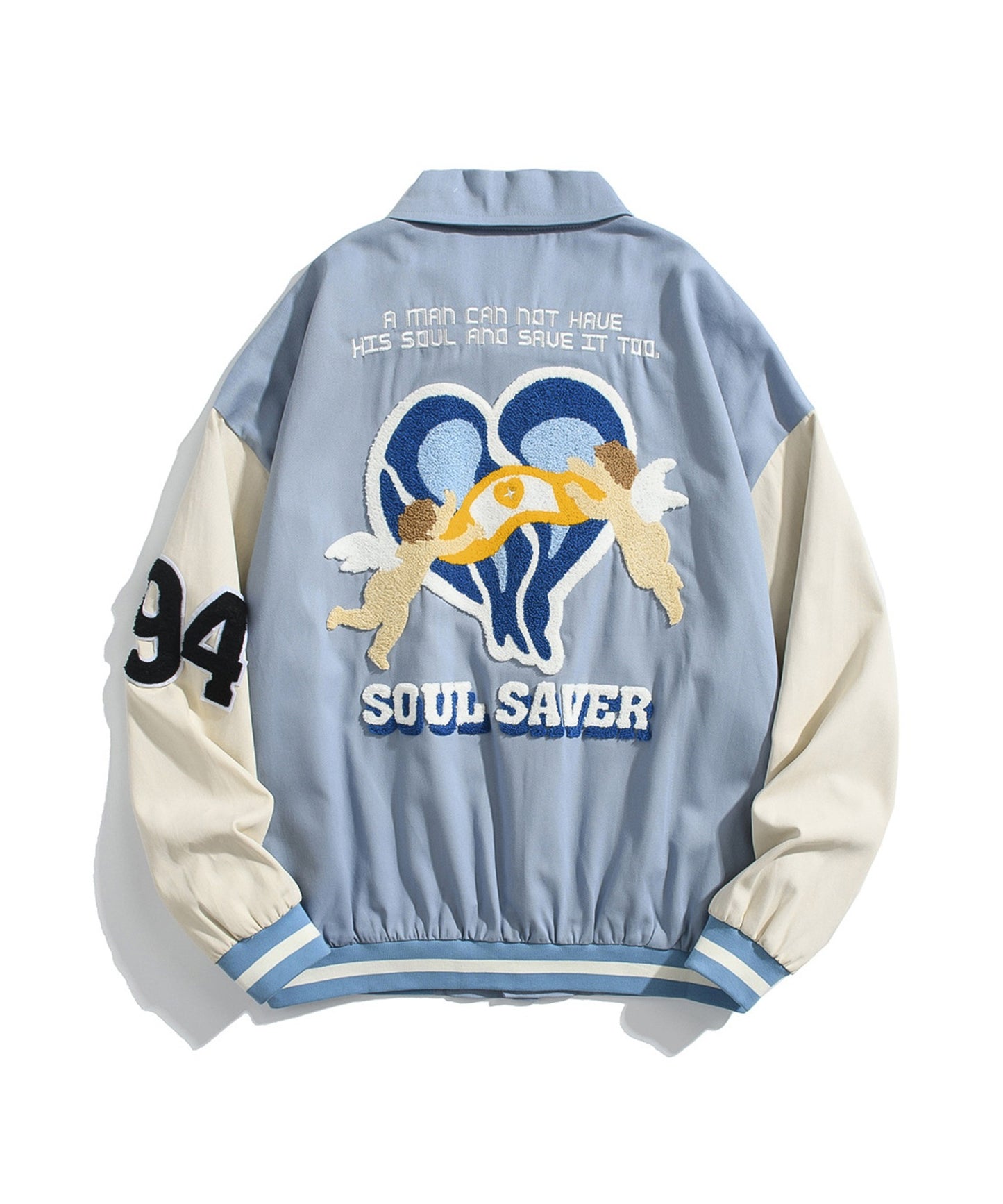 [HOOK -original-] "SOUL SAVER" Stadium Jacket