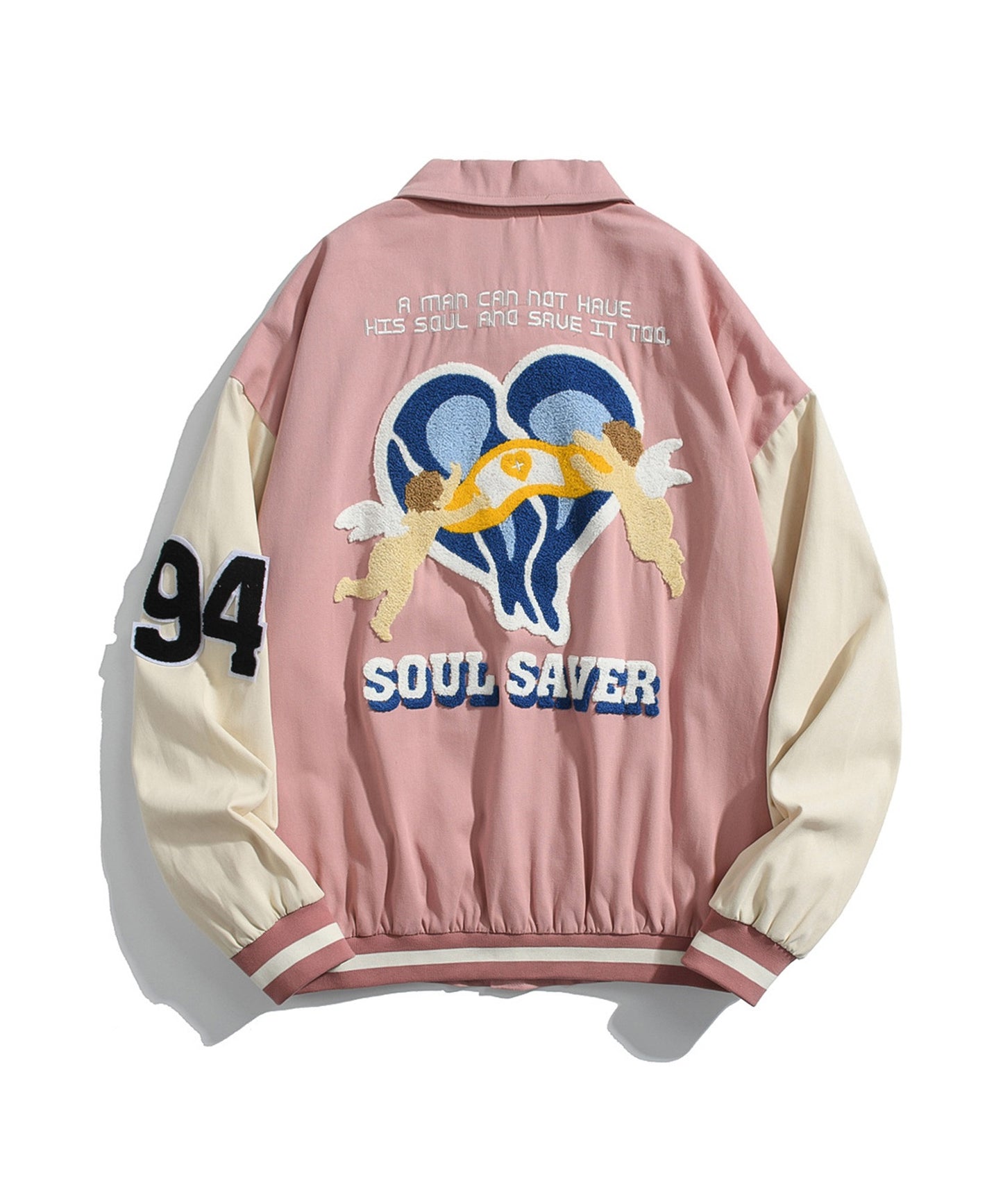 [HOOK -original-] "SOUL SAVER" Stadium Jacket