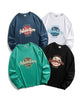 [HOOK -original-] Vintage style American casual logo print long TEE