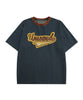 [HOOK] American casual patchwork short sleeve big TEE