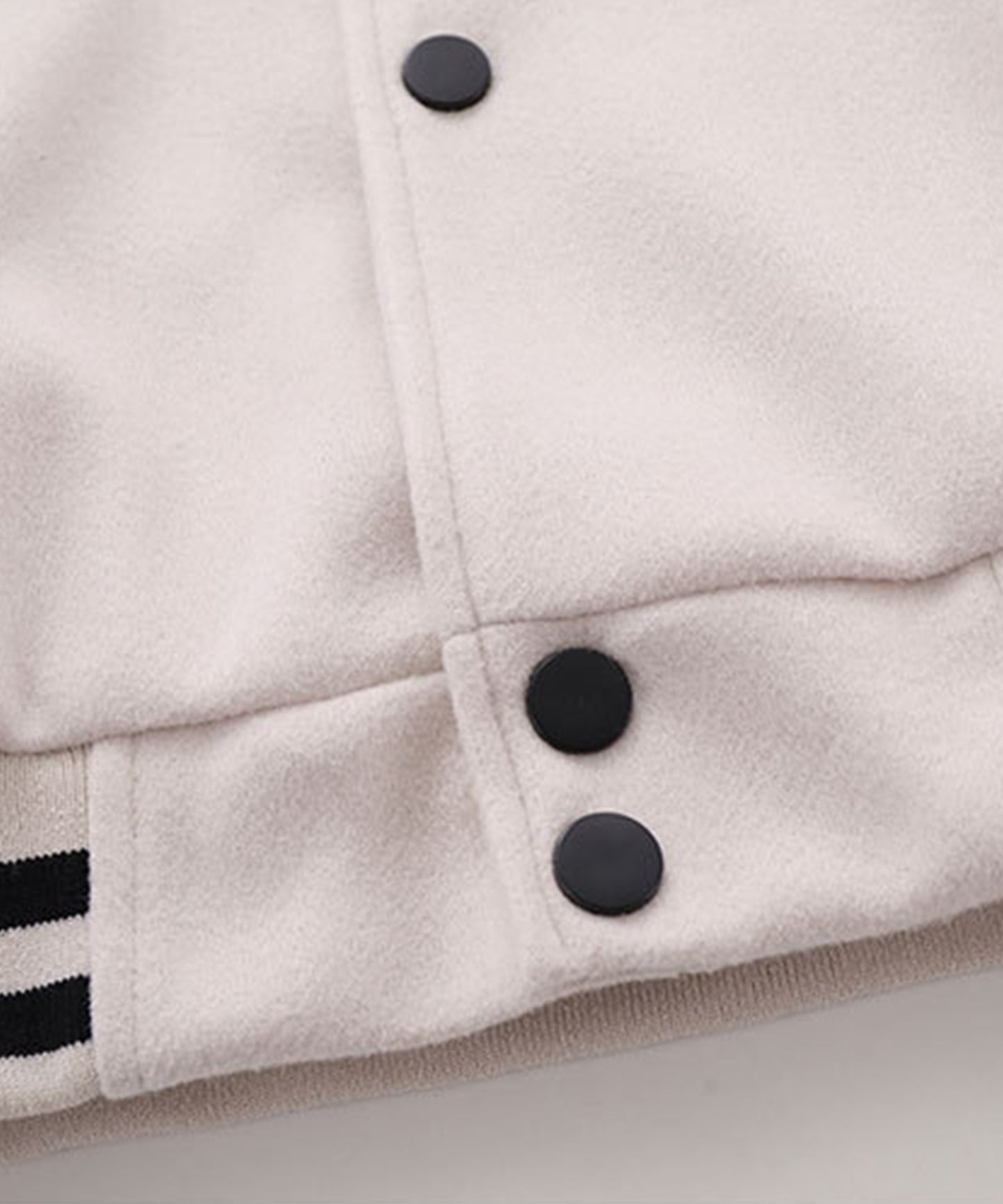 【HOOK】ユニセックスアメカジワッペン刺繍スタジャンジャケット