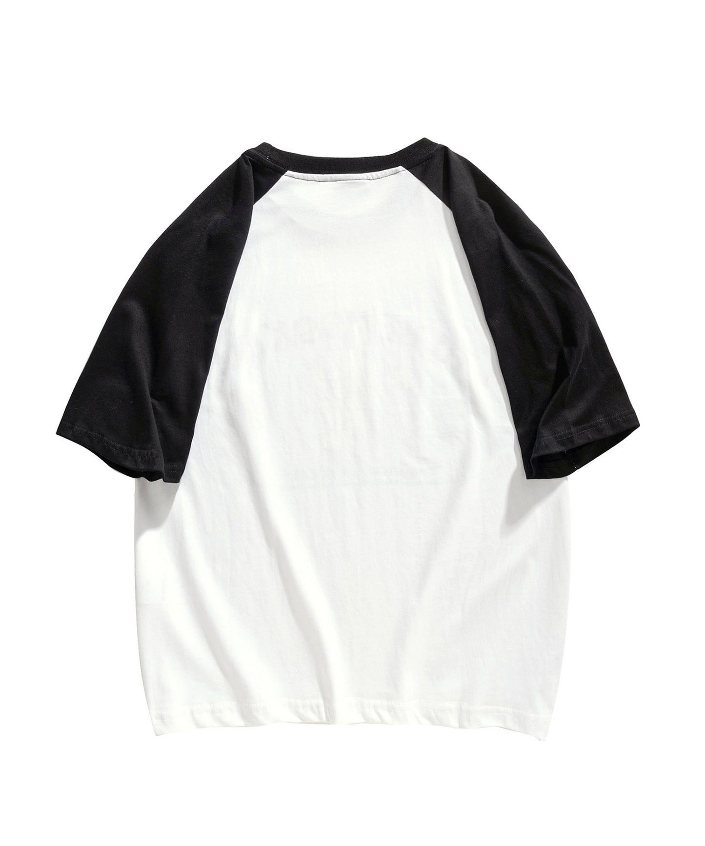 [HOOK -original-] American casual illustration print raglan sleeve short sleeve TEE