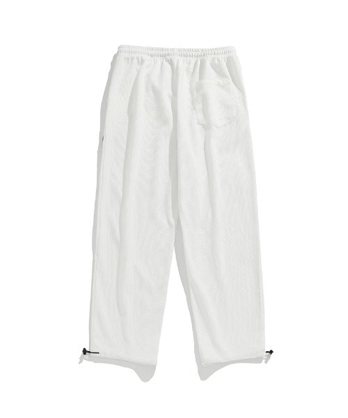 [HOOK] American casual waffle fabric plain hem pants