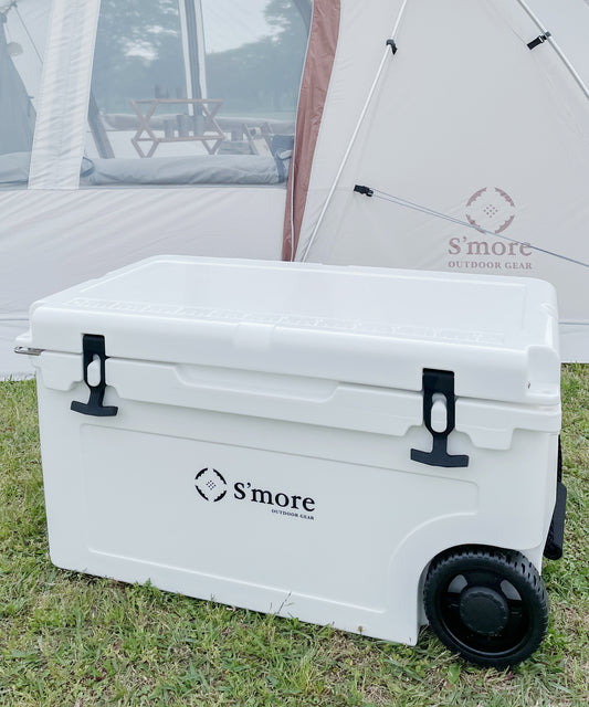 【S'more /Becool cooler box55】移動式クーラーボックス
