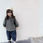 【aimoha-KIDS- 】韓国子供服フロントポケットデニムテーパードパンツ