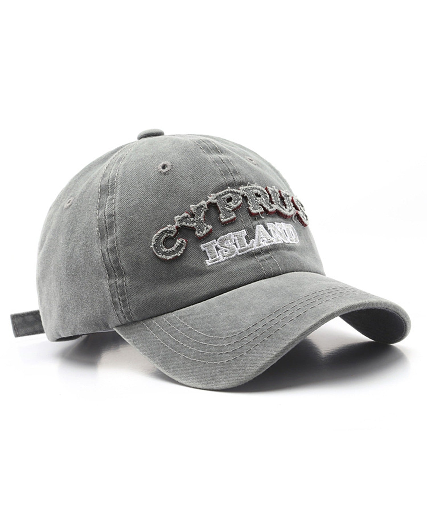 [HOOK-] American casual antique style English letter embroidery cap