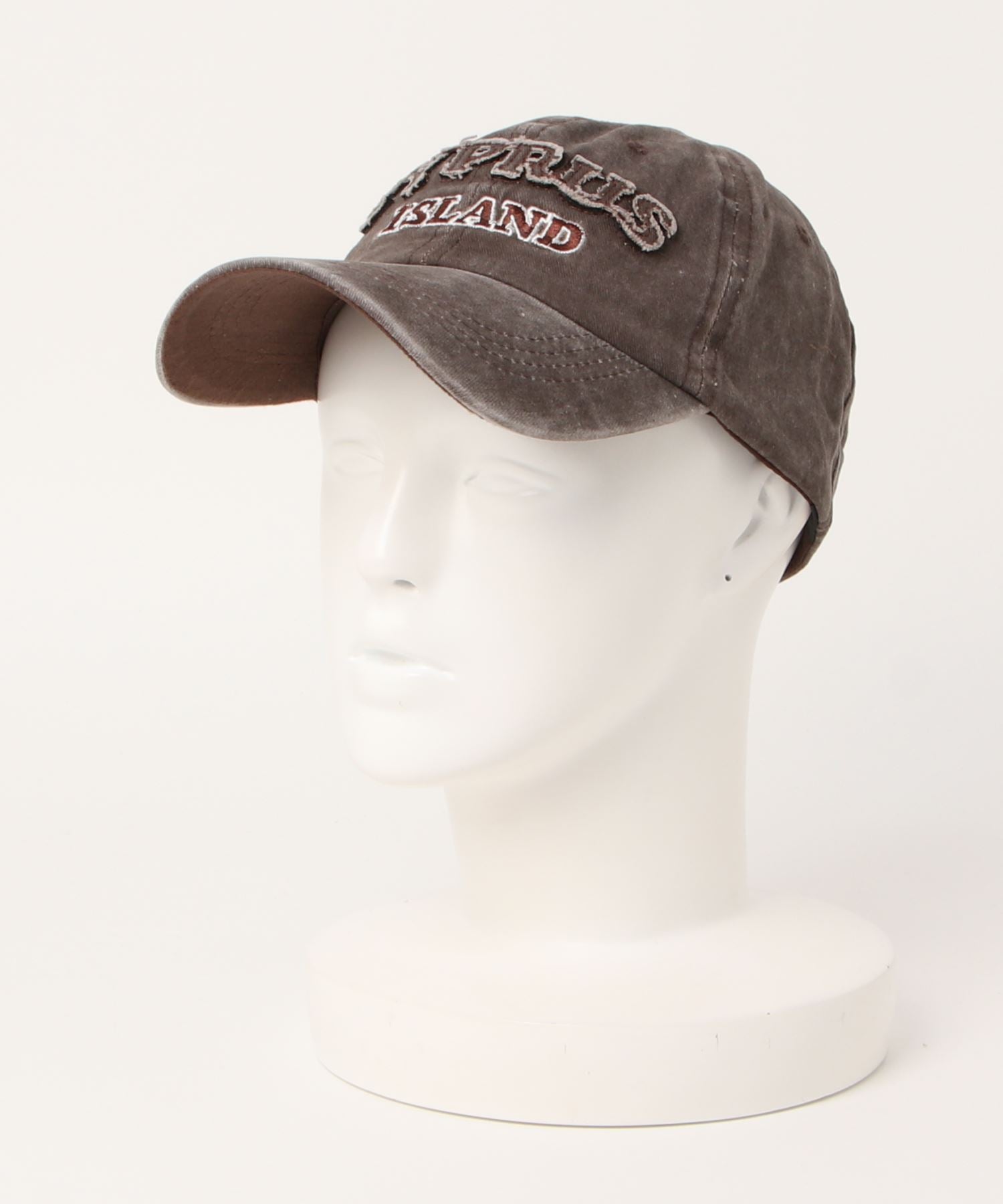 [HOOK-] American casual antique style English letter embroidery cap