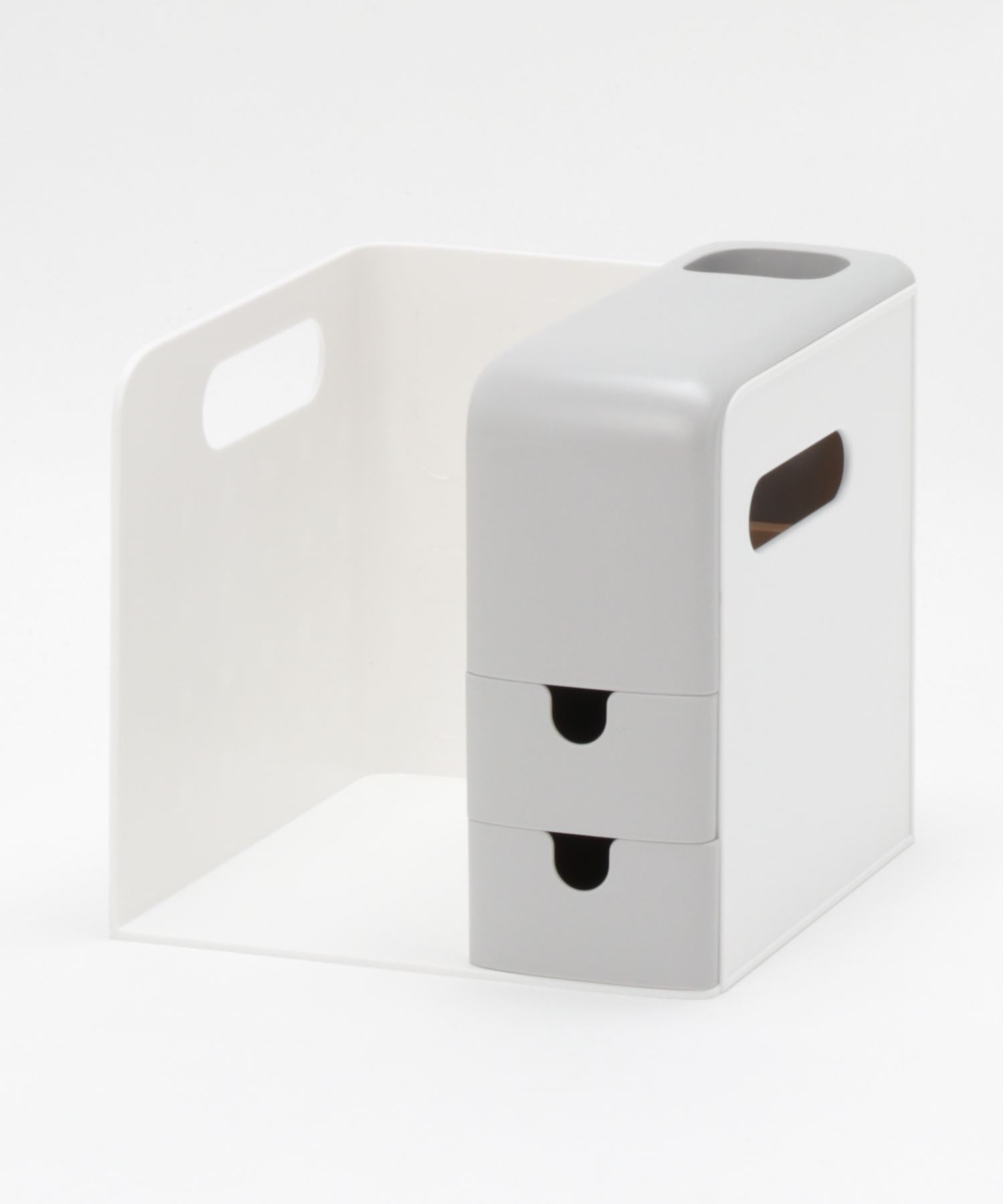 デスク上置き棚 収納ボックス付き – 《公式》moremore（モアモア）