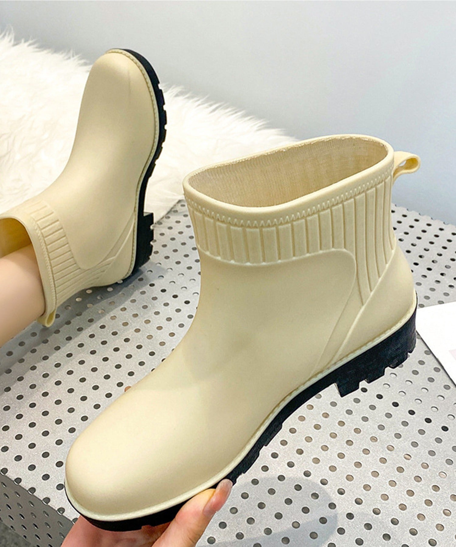 完全防水レインブーツ