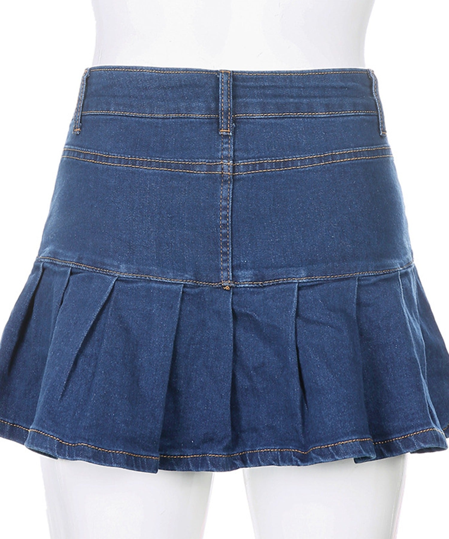 y2k❤️BURBERRY BLUE LABEL タックプリーツデニムミニスカート Jasmine】タックプリーツデニムミニスカート – 《公式》moremore