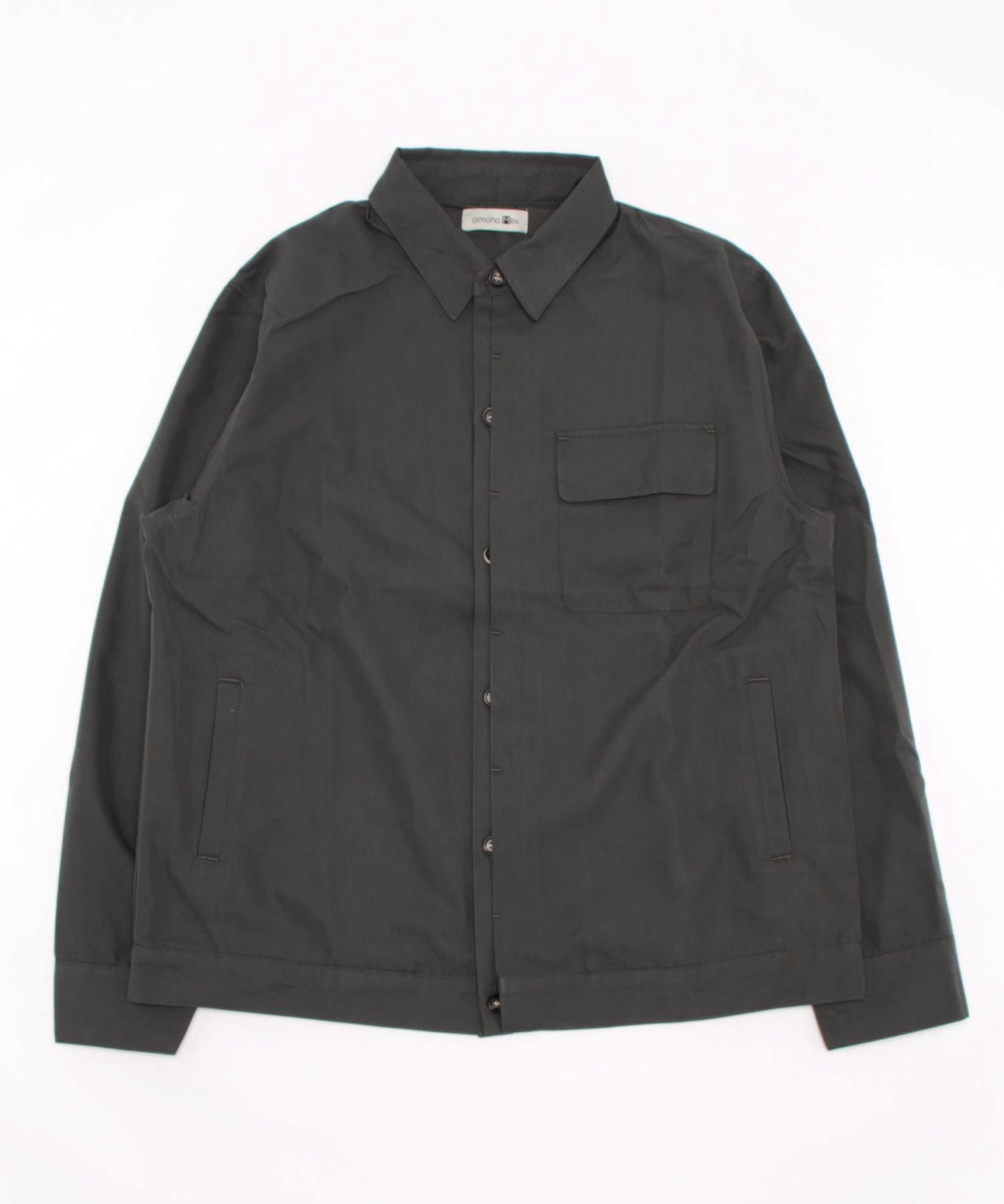 【aimoha Men's】 オーバーサイズ カラーシャツジャケット