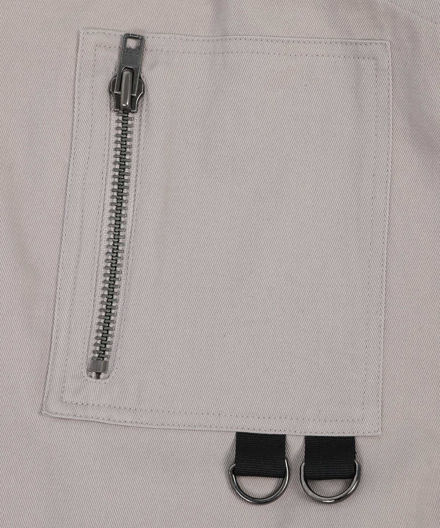 HALF ZIP BIG OVERALL