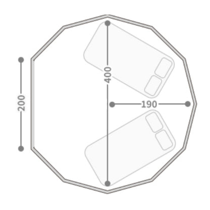 【S'more / Ground sheet 400】 グランドシート 収納バッグ