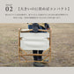 【S'more /Alumi Folding Armchair】アルミフォールディングアームチェア 木調フレームのチェア