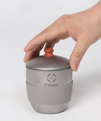 【 S'more / Titanium Tea Coze 】 ティーポット5点セット