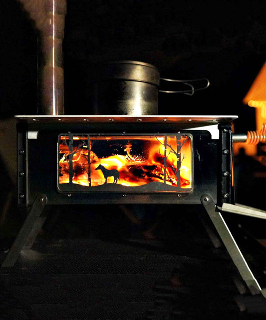 【S'more / Magic Stove 】パーツがすべて収納できる超コンパクト！薪ストーブ