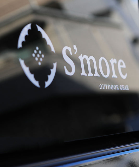 S'more / Logo Sticker ステッカー アウトドア ブランド S'more