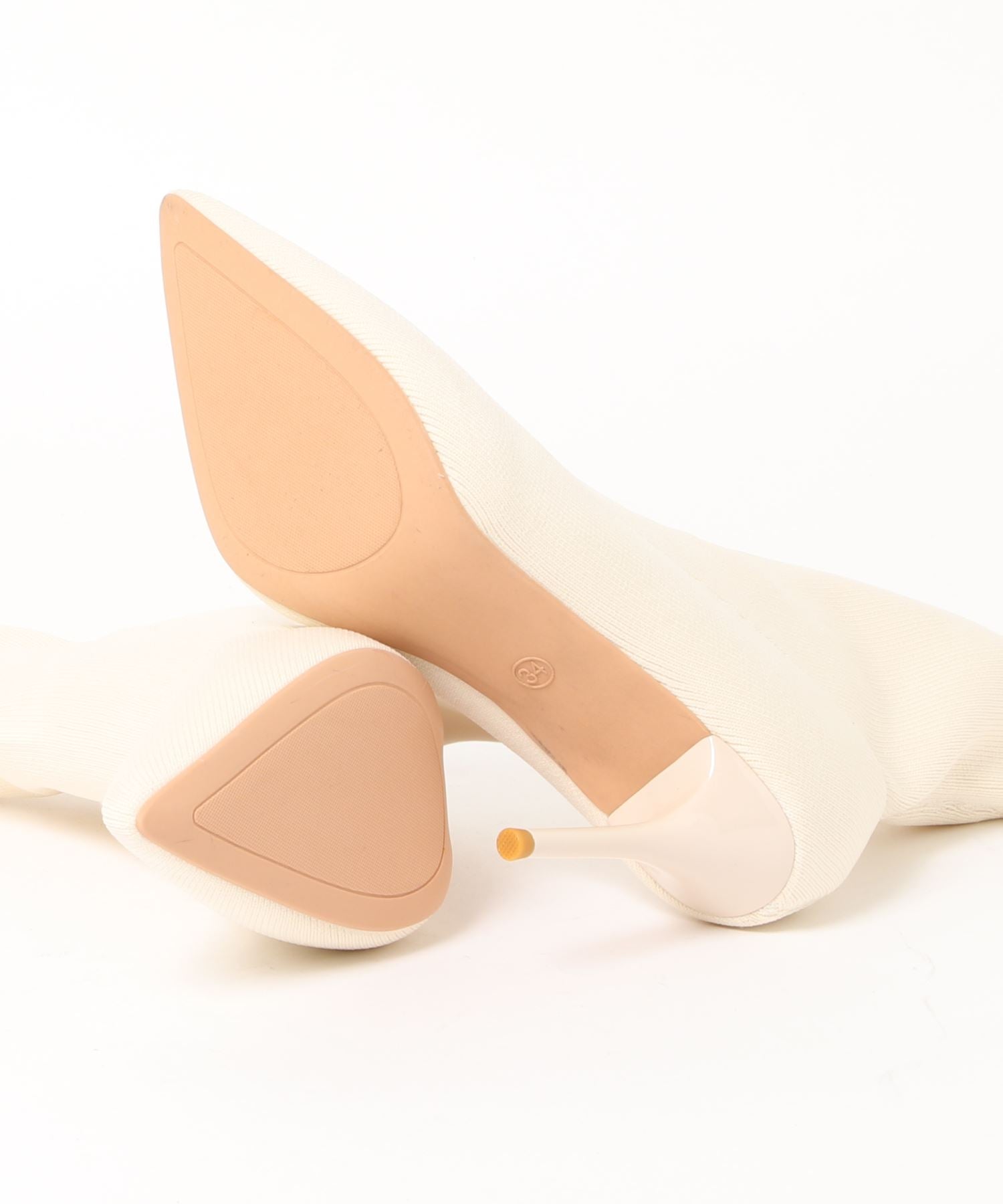 Nine West*美しいライン*華奢見え*ピンヒール*ショートブーツ Jasmine】9㎝ヒール 華奢見え！ピンヒールソックスブーツ